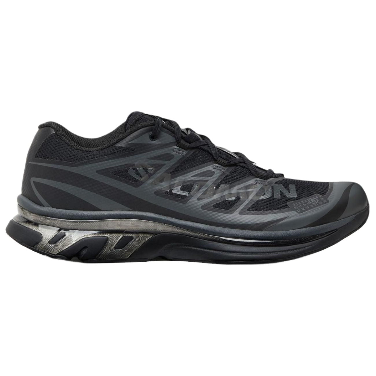 MM6 Maison Margiela x Salomon Unisex Lifestyle Sneakers – Black & Dark Grey